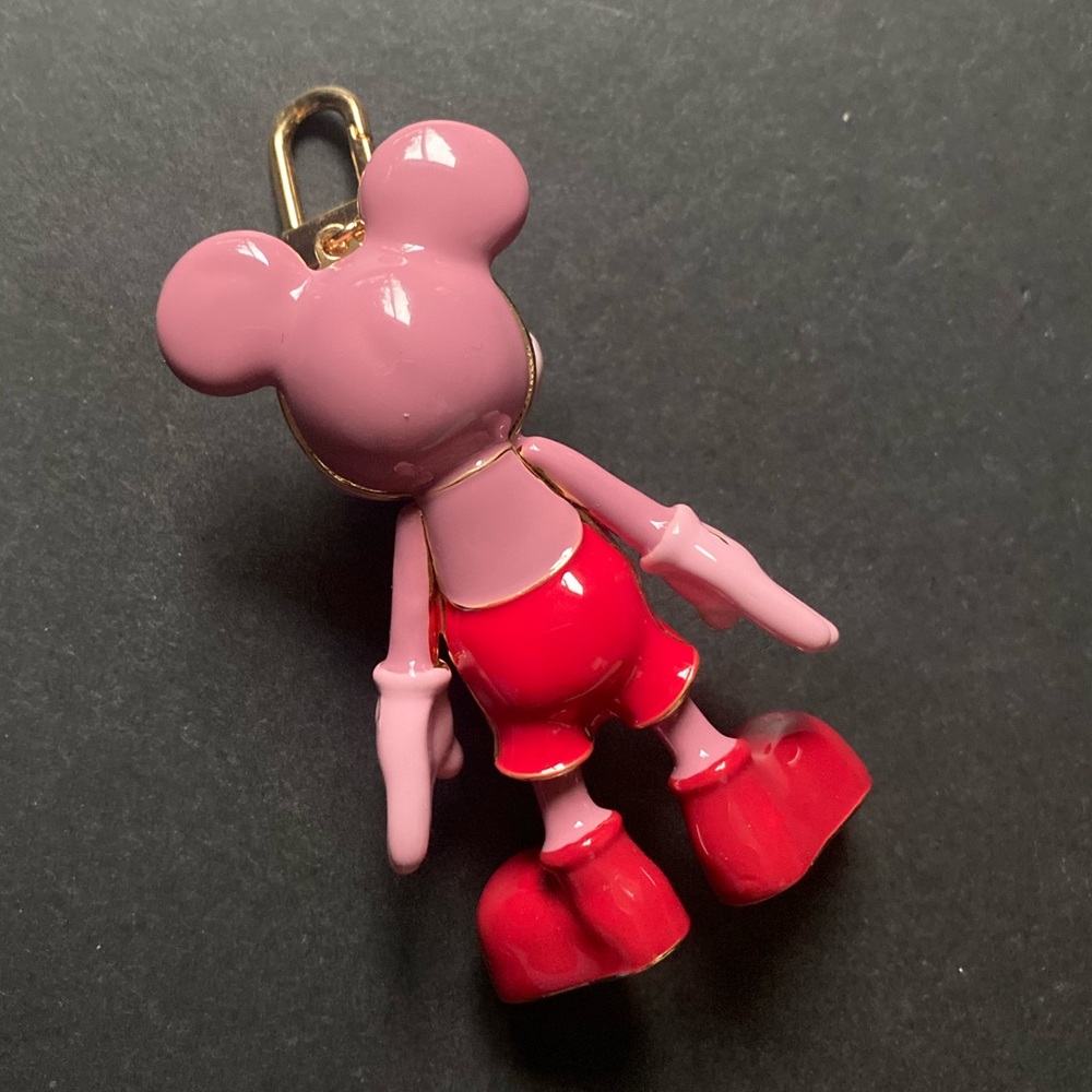 Disney x BaubleBar Red Mickey Mouse Keychain - Picture 5 of 8